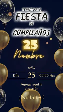 Invitación de cumple