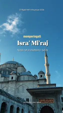 Isra’ mi’raj