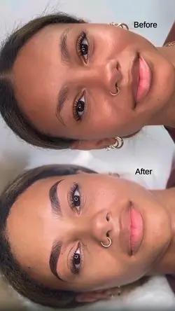 Before after mask