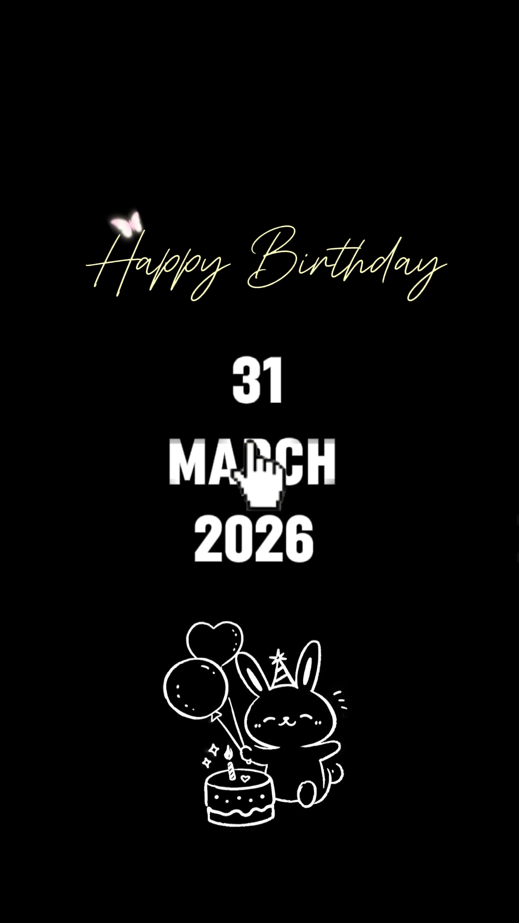 selamat ulang tahun 31 Maret gadis