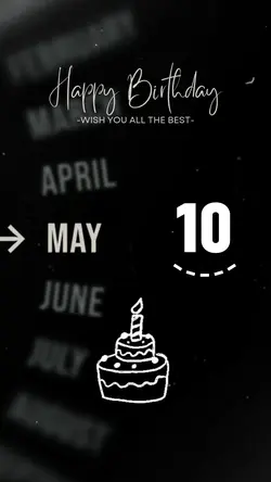 10 MAY BIRTHDAY