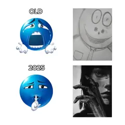 Old vs now trend art