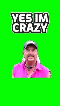 Yes I’m crazy