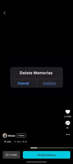 Delete all memories