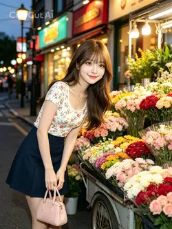 元気っ子キャバ嬢の一日