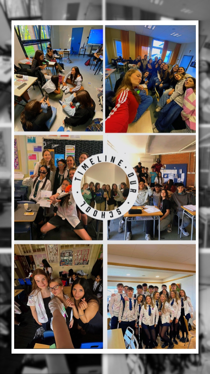 our school timeline