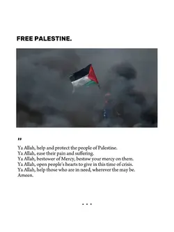 Dua For Palestine 