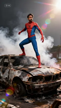 Spiderman AI movie