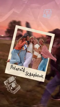 Polaroid scrapbook 📸