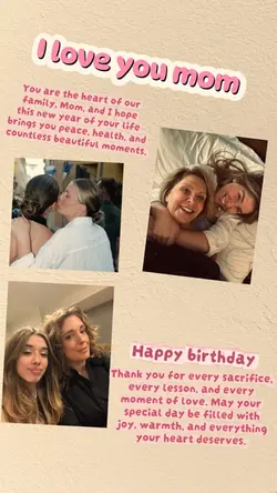 Card birthday My mom