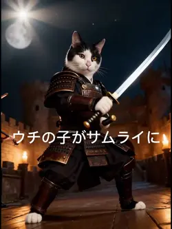 ウチの子がサムライに