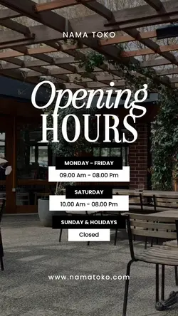 story : opening hour