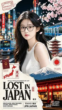 trend poster japan