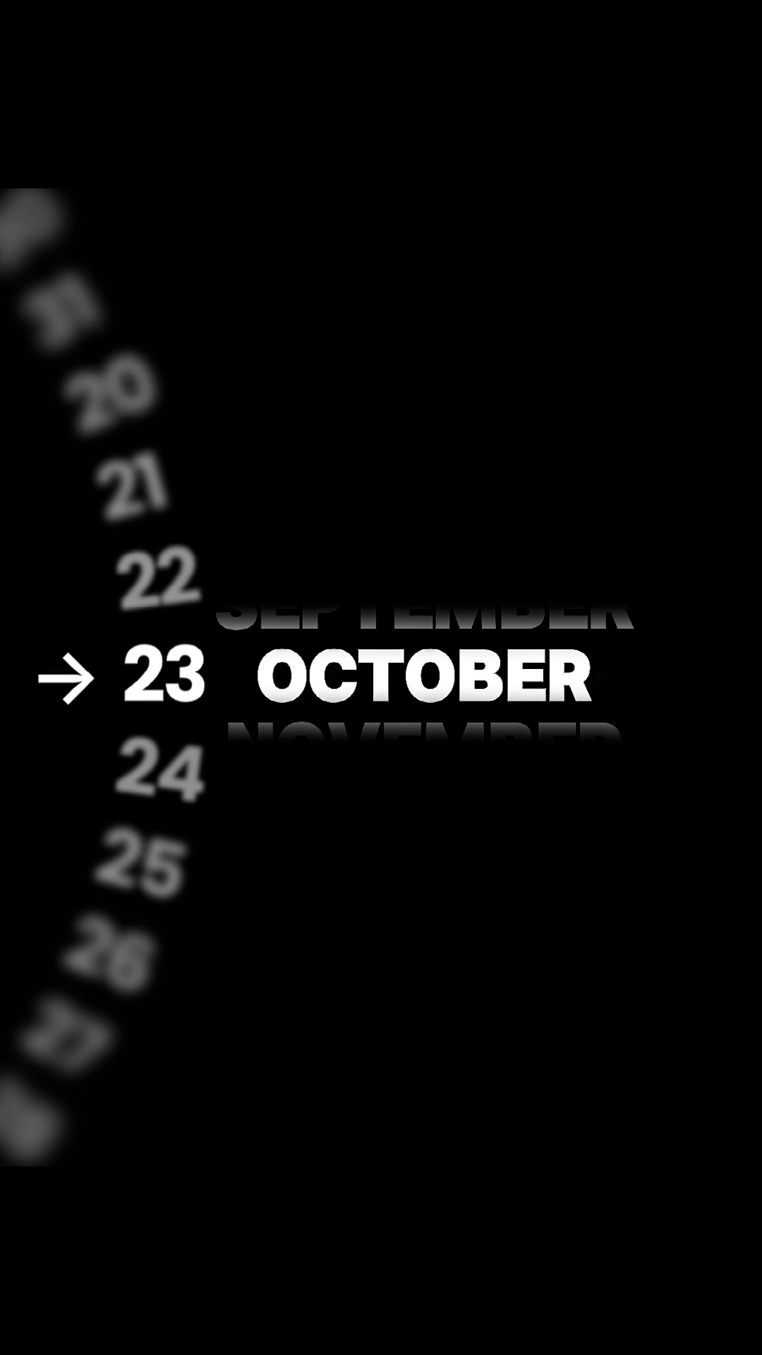 Birthday 23 October