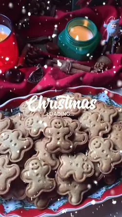 Christmas baking