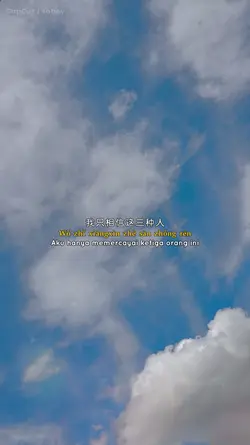 Percayai 3 orang ini