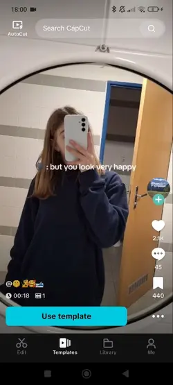 but you look happy 