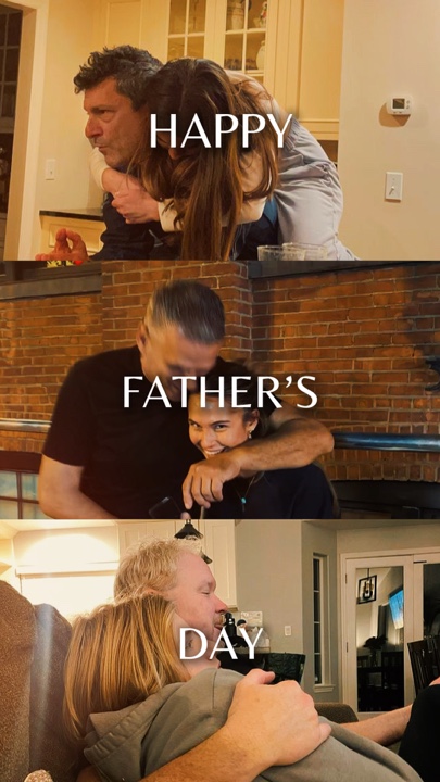 Cámara lenta del día del padre