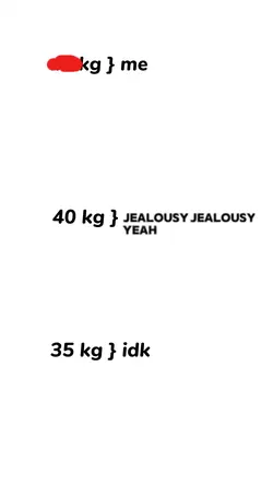 Jealousy jealousy