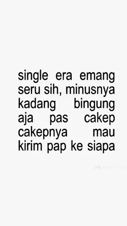 SINGLE ERA EMANG