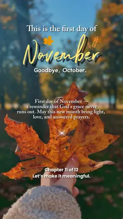 1st Day of November