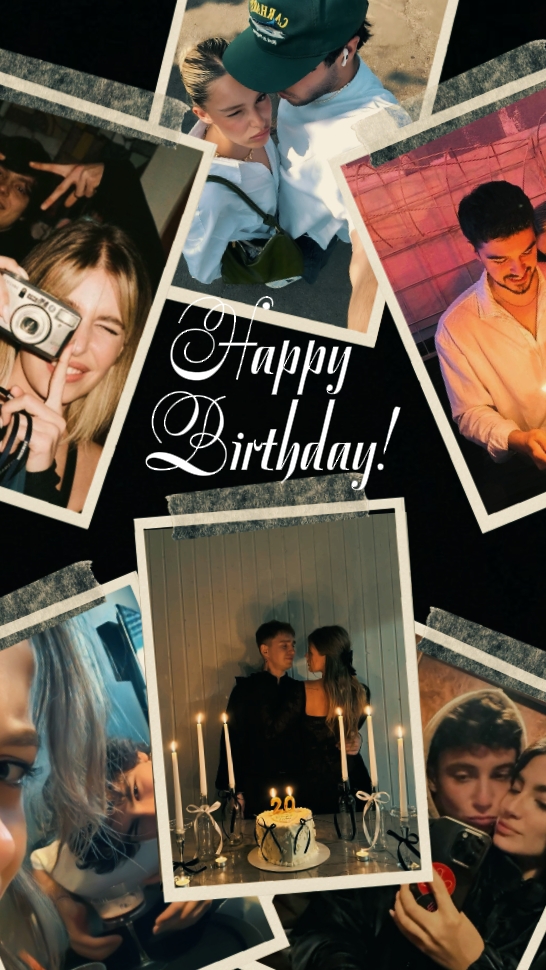 Feliz aniversário meu amor