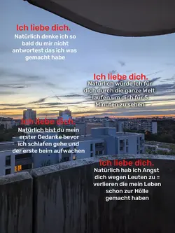 Ich liebe dich.