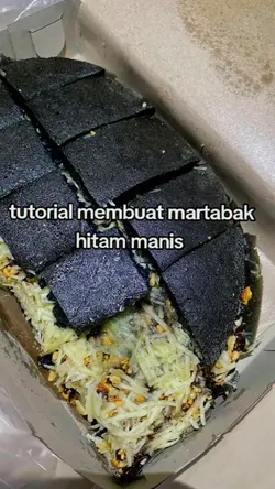 martabak hitam manis