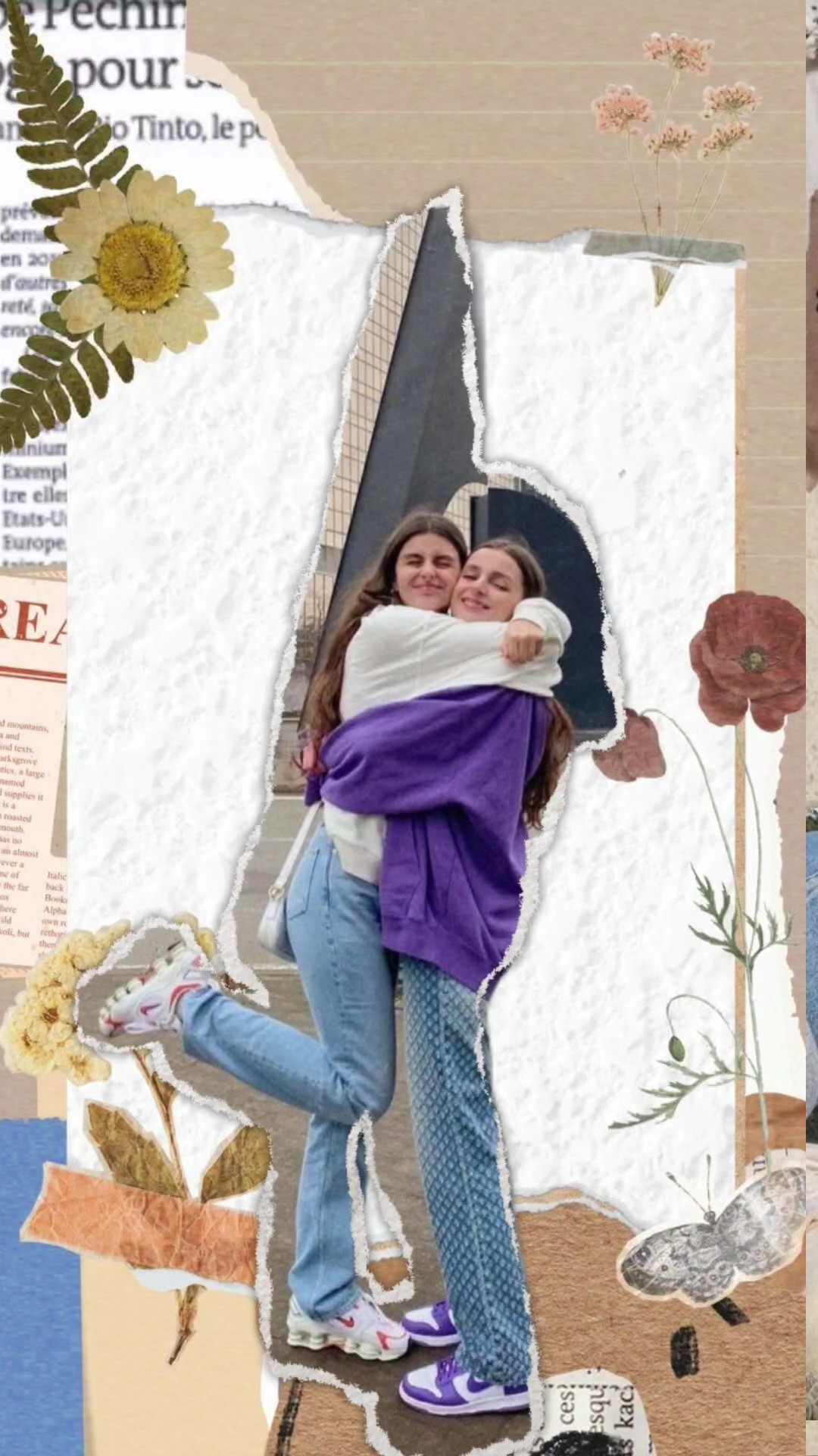 Aesthetic scrapbook