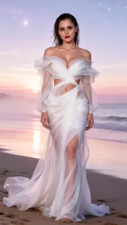 White dress