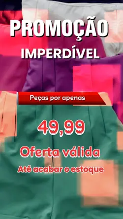 promoção imperdível 