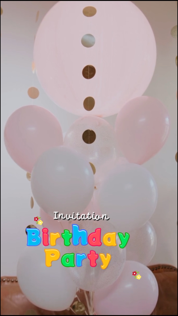 Invitation Birthday-