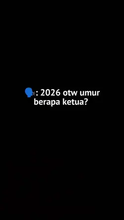 2026 OTW UMUR BERAPA