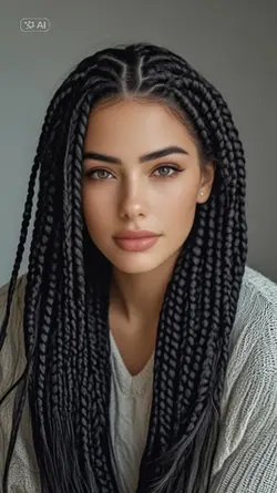 Braids hairstyle