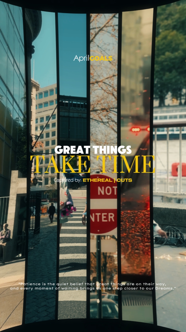 GREAT THINGS TAKE TM