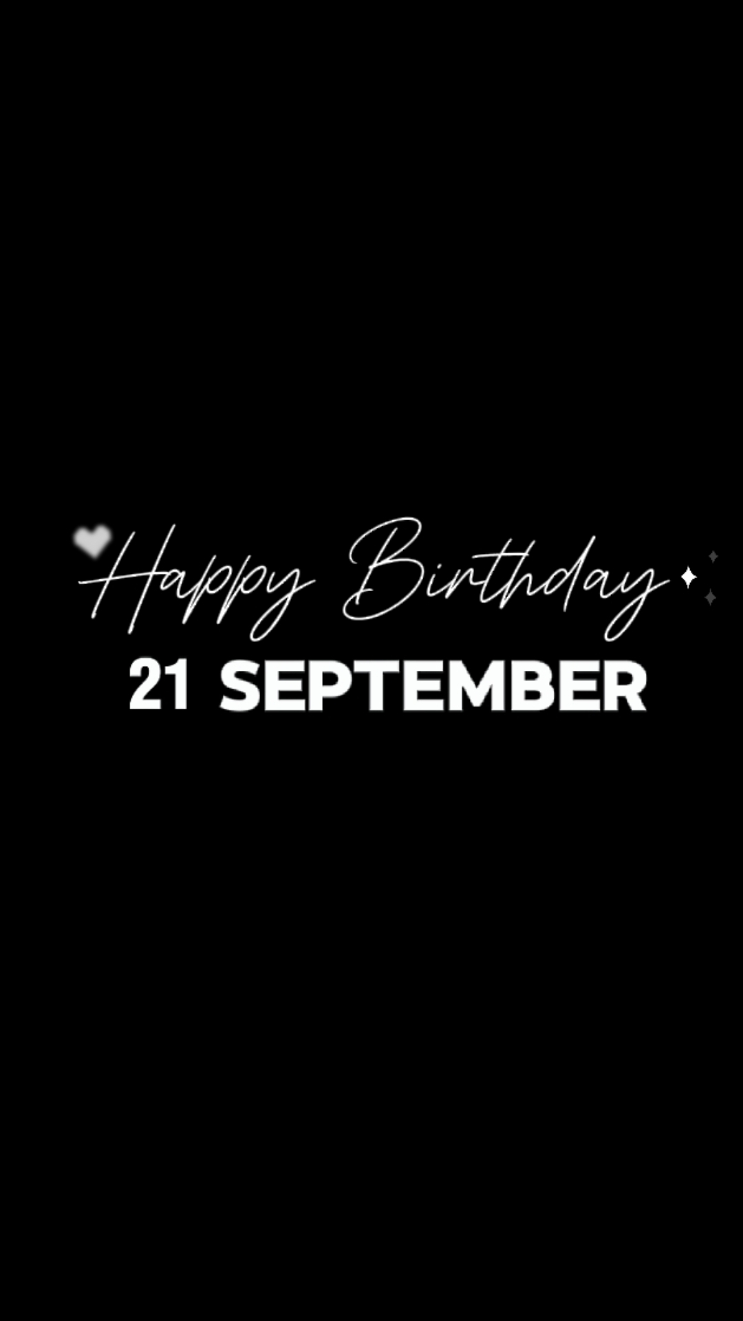 BDAY LOVE 21 SEPTEMB