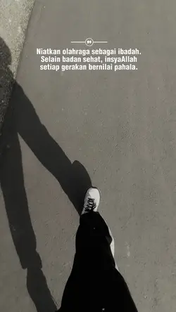 Olahraga Niat Ibadah