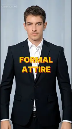 FORMAL SUIT ATTIRE