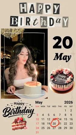 Birthday 20 May 