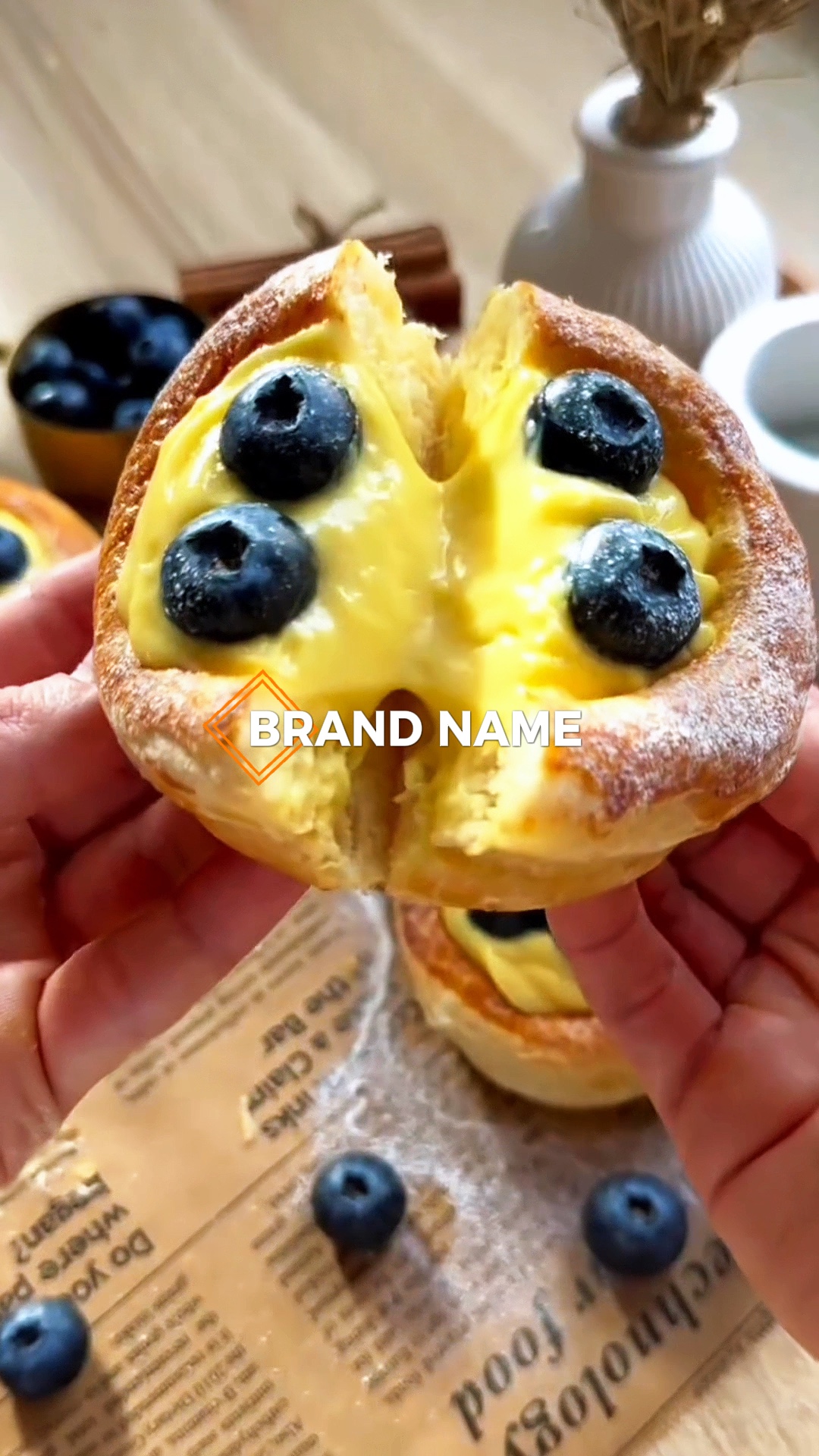 Plantilla de video de bocadillos