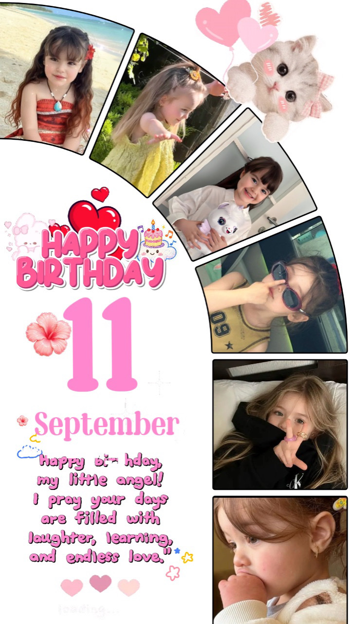 Feliz aniversário bebê 