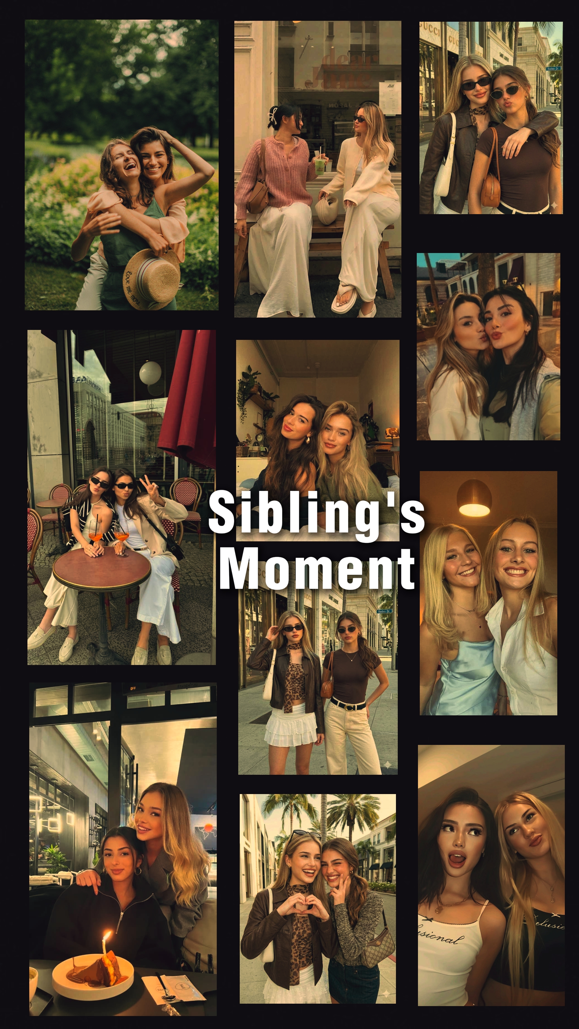 sibling's moment 