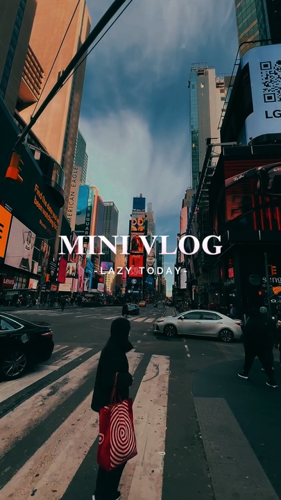 Cinematic vlog
