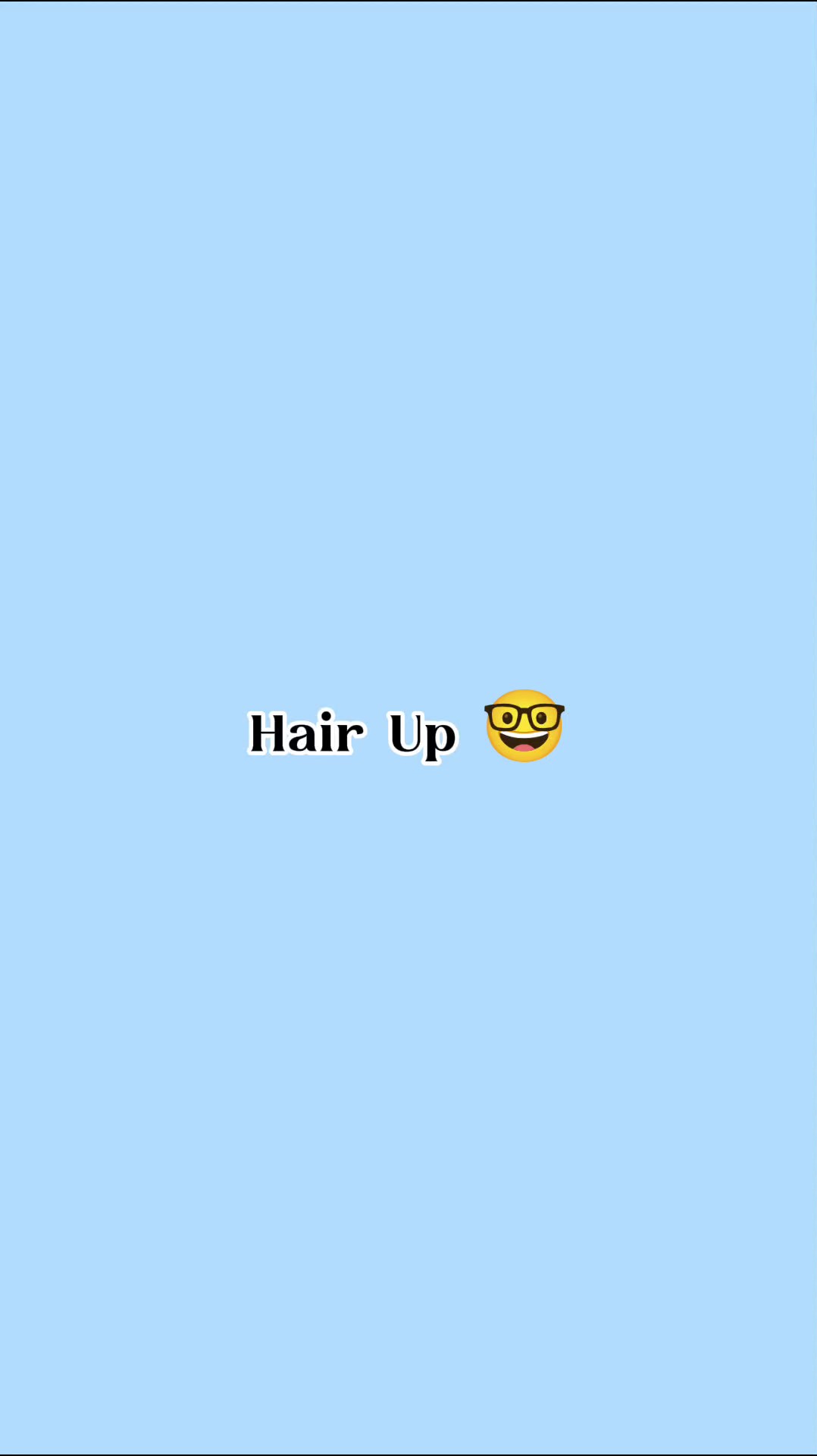 cheveux relevés