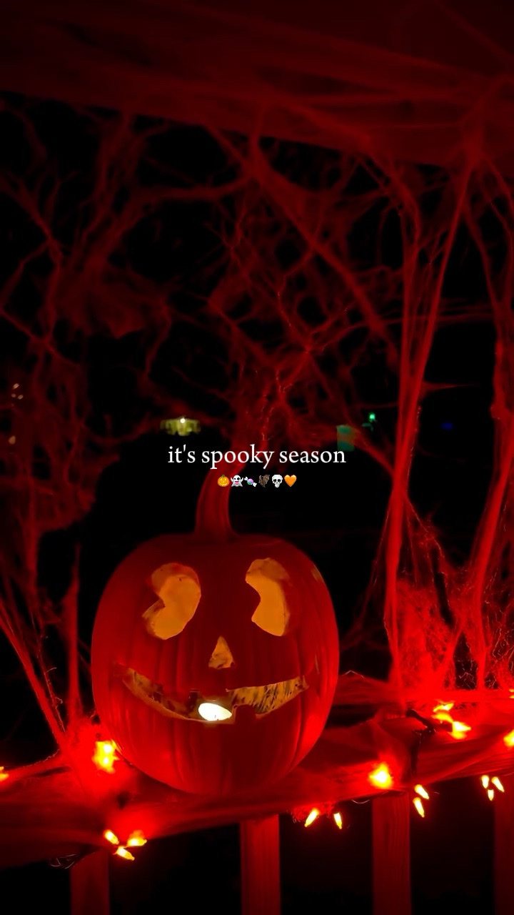 its spooky season
