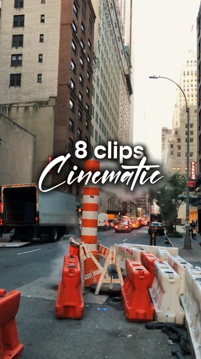 8 clips cinématiques