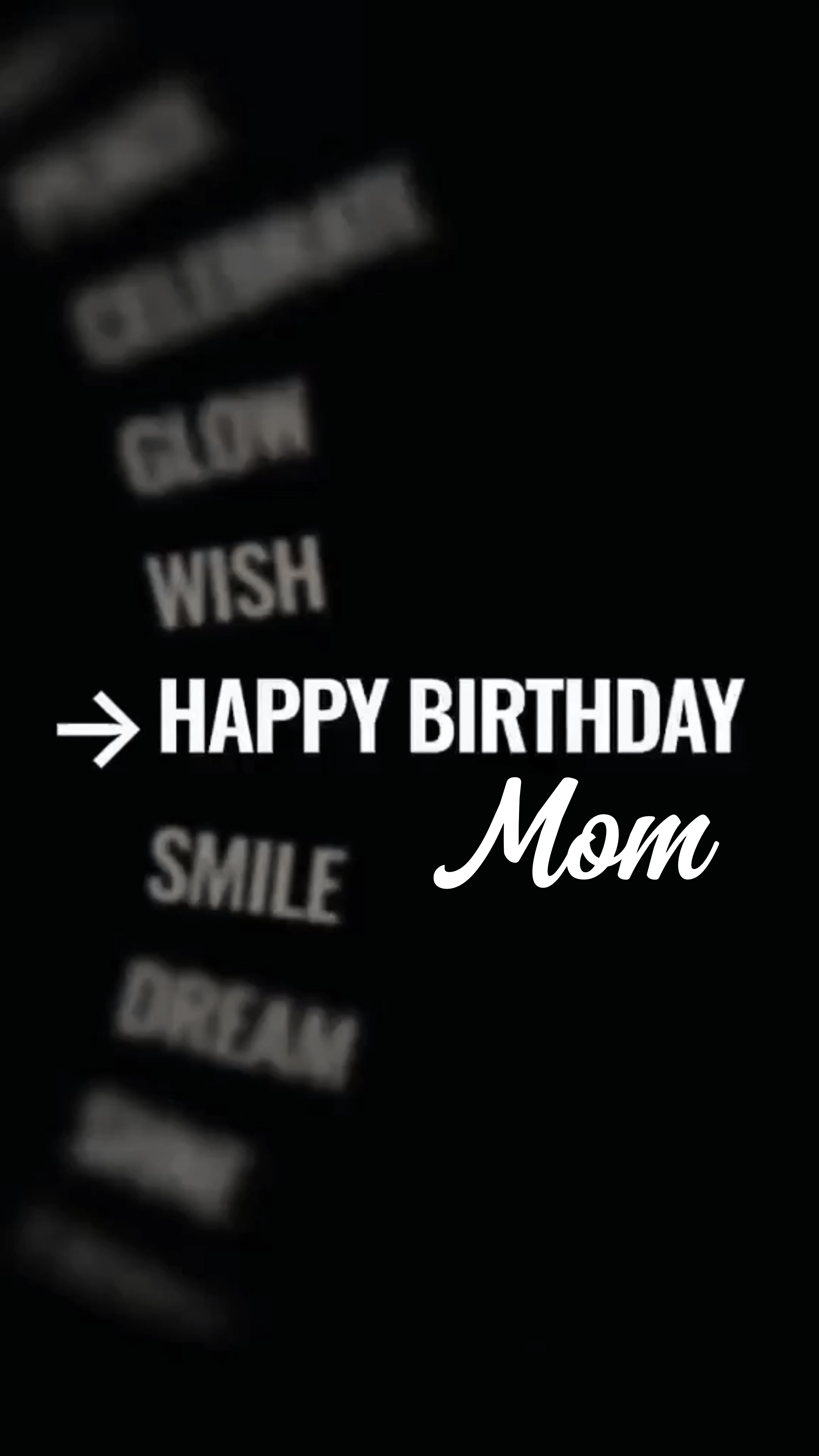 Feliz Aniversário Mãe