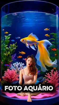 SUA FOTO AQUÁRIO 