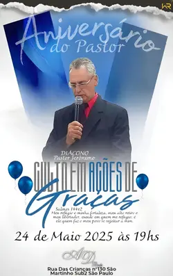 Aniversário Pastor