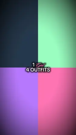 1 GIRL 4 OUTFITS